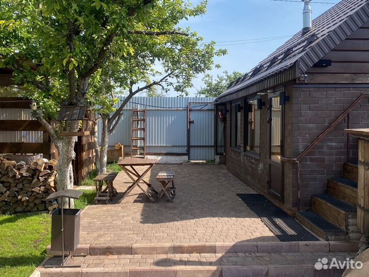 Баня сауна с чаном