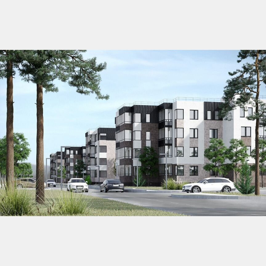 Квартира-студия, 27,6 м², 2/4 эт.