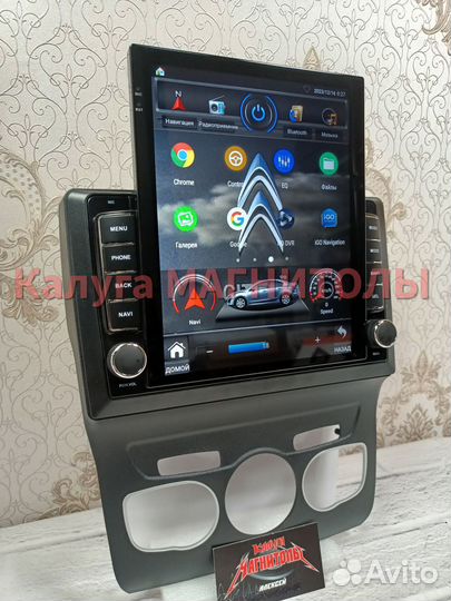 Магнитола Citroen C4 Tesla андроид новая