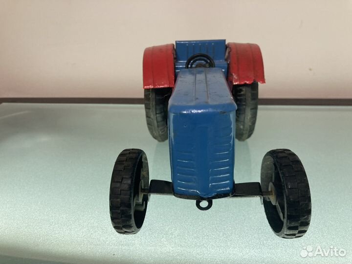 Жестяная Заводная Игрушка СССР - Трактор