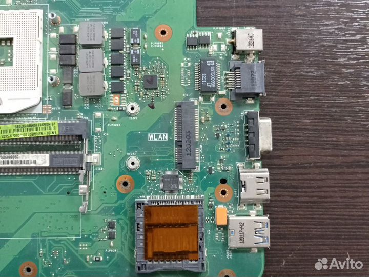 Материнская плата asus K53S неисправная донор