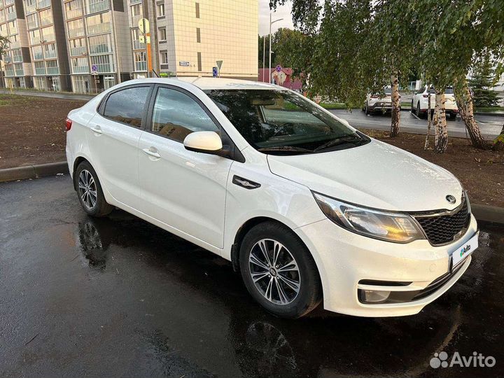 Kia Rio 1.6 МТ, 2017, 267 000 км