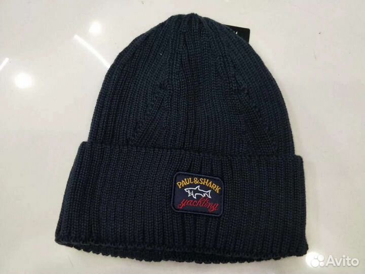 2 Мужские зимние шапки Пауль (Пол) Шарк Paul Shark