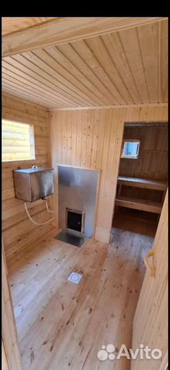 Перевозная мобильная баня