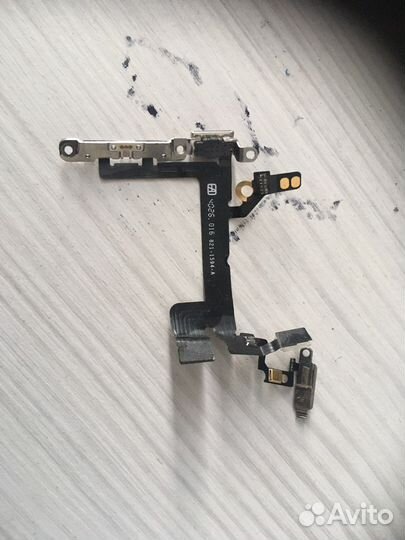 Шлейф под кнопки для айфона 5s