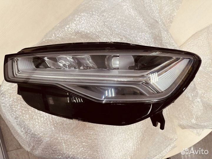 Левая фара Audi A6 C7 Lift Full LED Matrix 14-18г