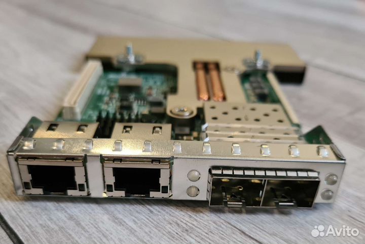 Dell сетевая карта 0nwmnx brcm 10Gb SFP+2port 1Gb