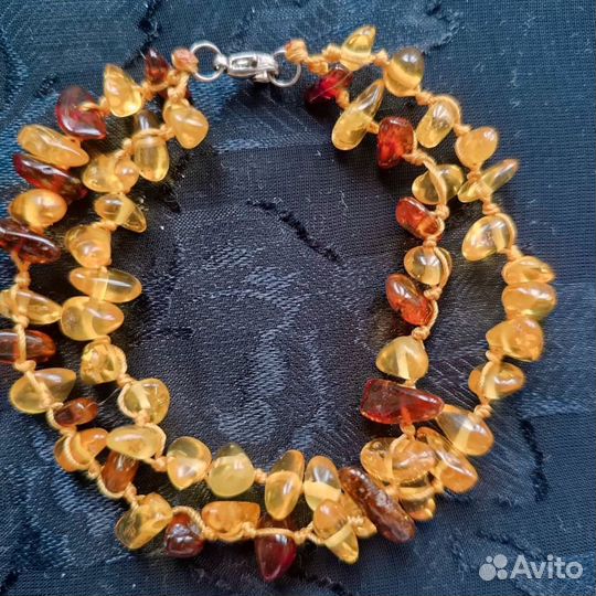 Янтарный браслет