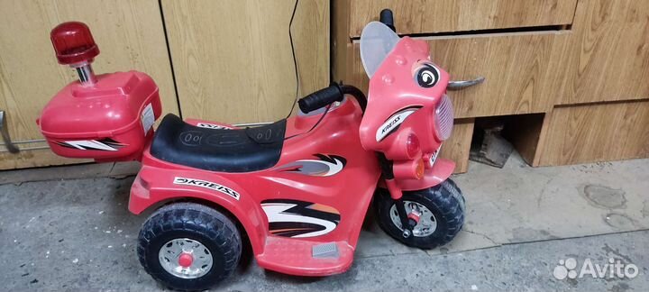 Детский мотоцикл на аккумуляторе бу