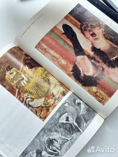 Дега Edgar Degas альбом Румыния 1983г