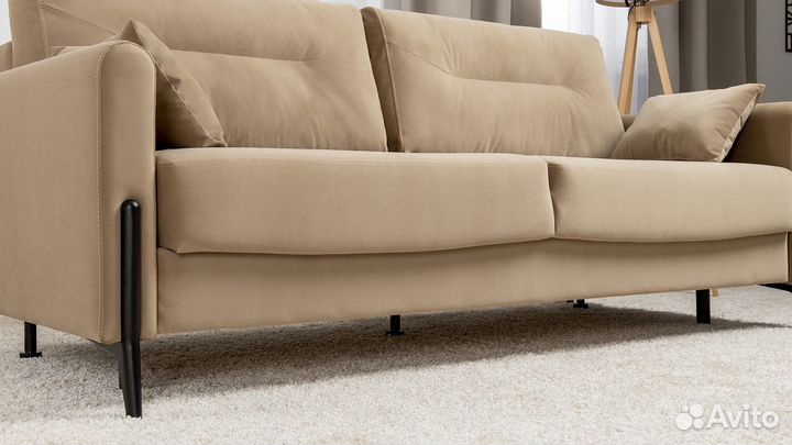 Прямой раскладной диван