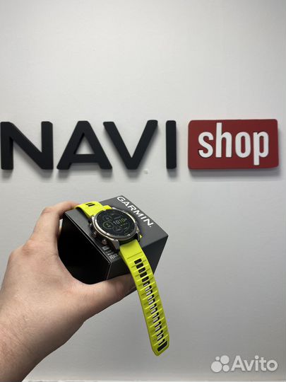 Garmin Fenix 8 Solar Sapphire Yellow 47mm EU