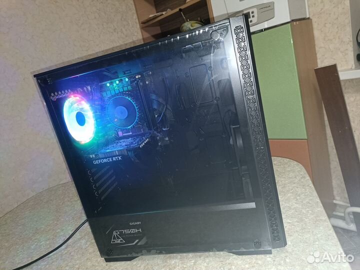 Игровой комп I3 12100/rtx 4060/1tb m2/16 gb озу