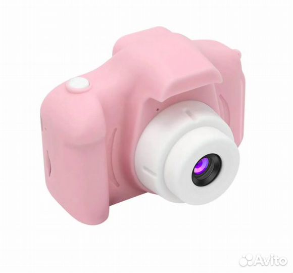 Детский фотоаппарат Cartoon Digital Camera x2 розо