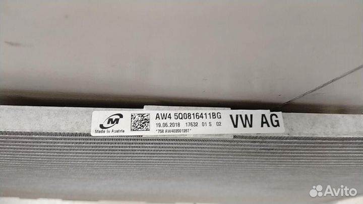 Радиатор кондиционера (конденсер)