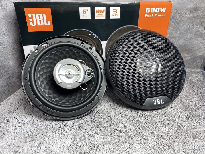 Колонки в машину 16см JBL, динамики автомобильные