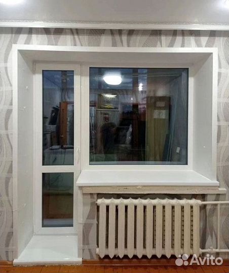 Остекление балконов и лоджий. Пластиковые окна