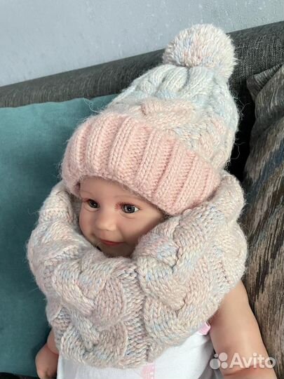 Шапка зимняя и снуд