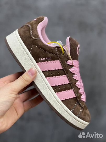 Кроссовки Adidas Campus 00s Brown/Pink