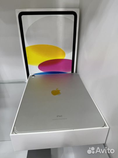 iPad 10,9 sim + wi fi 256gb бу идеал с коробкой