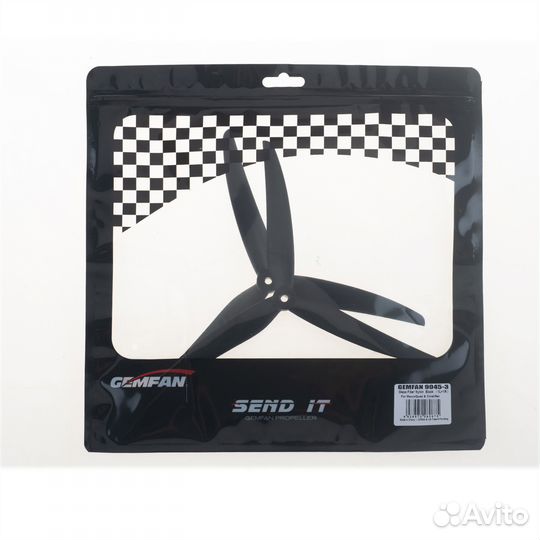 Пропеллеры Gemfan Cinelifter 1050 3 - лопастные