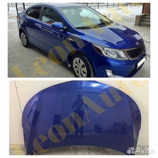 Капот на Kia Rio 3 2011-2017 ZD6