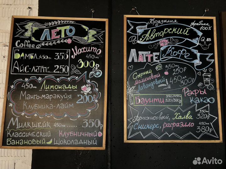 Роспись меловых досок