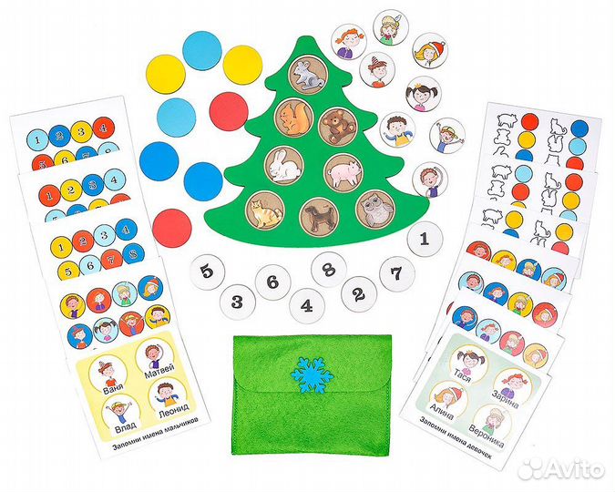 «Секреты новогодней ёлочки» игра