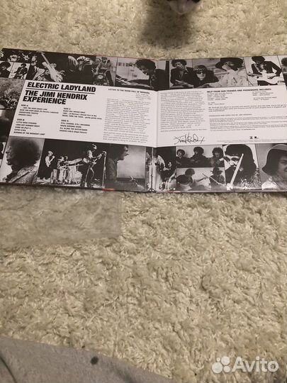 Jimi Hendrix Electric Ladyland винил