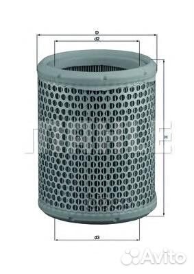 LX 384 mahle Фильтр воздушный citroen,peugeot L