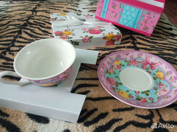 Чайная пара фарфор