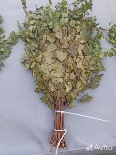 Веники для бани березовый на корм животным