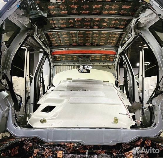 Шумоизоляция авто, виброизоляция