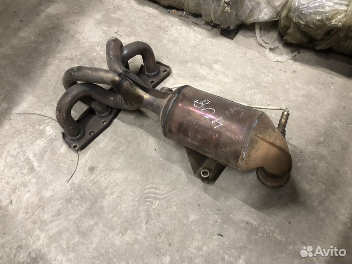 Катализатор с коллектором peugeot 308