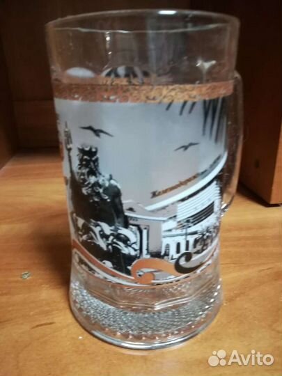 Кружка пивная и бокал для мартини новые