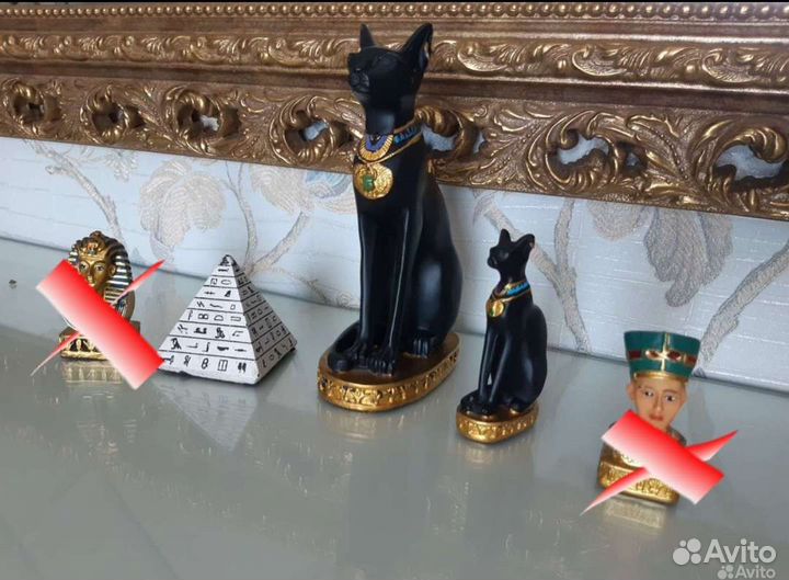 Стауэтки, Египет кошка, пирамиды Хеопса, сфинкс