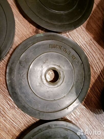 Гантели разборные СССР