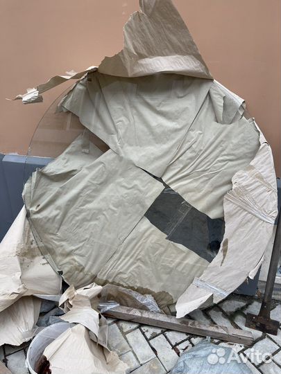 Стекло большой круг