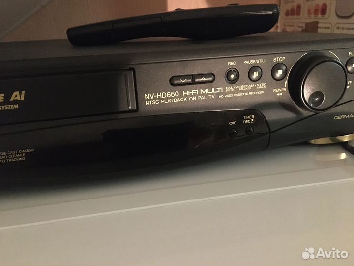 Видеомагнитофон panasonic nv hd 650