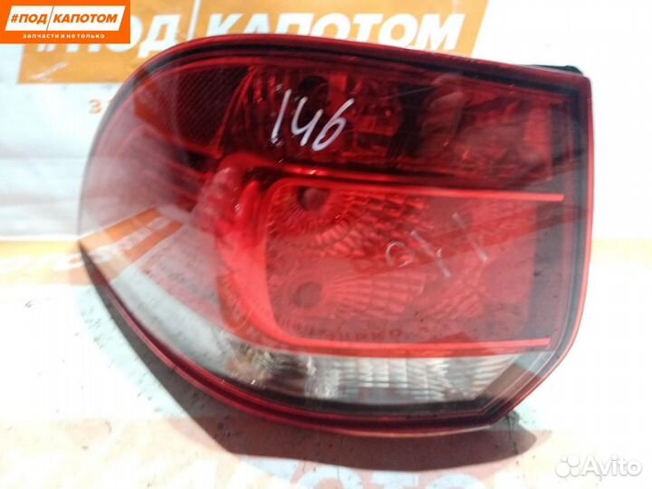 Фонарь задний левый Volkswagen Golf 6 2010