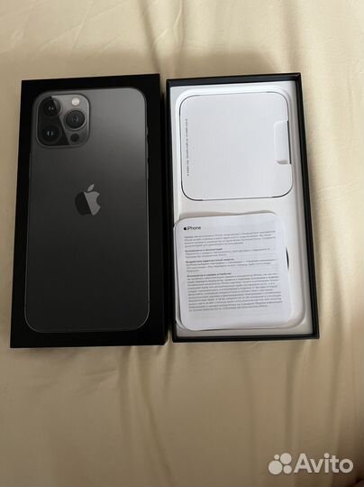 iPhone 13 pro max 256 gb графит