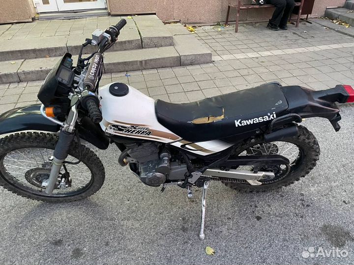 Мотоцикл kawasaki super sherpa