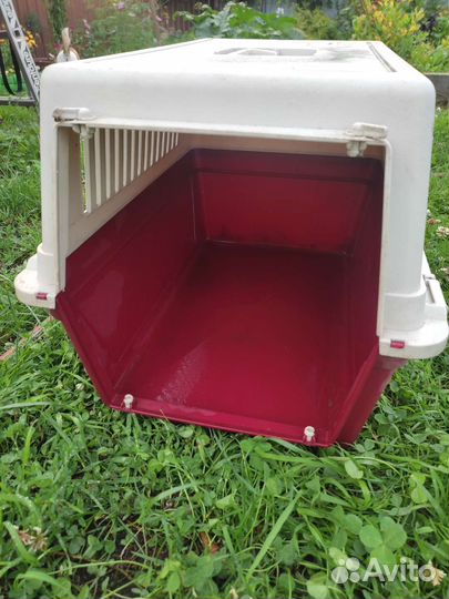 Бокс для собак 55/40/40 см, атлас 30, переносной