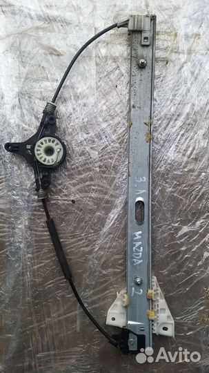 Трапеция стеклоподъемника мазда 2 demio задняя лев
