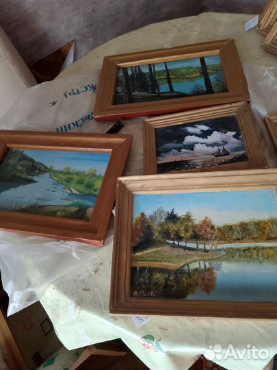Картины для дачи, разных размеров. Цена разная