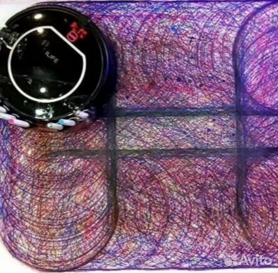 Картина от робота-пылесоса