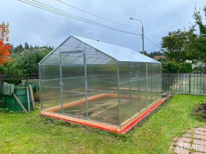 Теплица 3 на 4 из поликарбоната в Ярославле