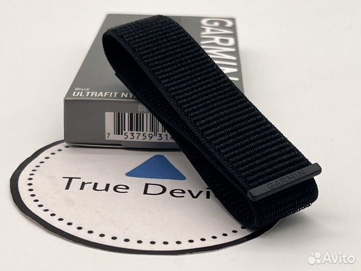 Ремешок Garmin Ultrafit Nylon 26mm черный