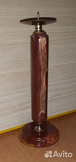 Подсвечник натуральный камень