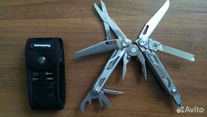Мультитул Daicamping DL30 серебро / серый
